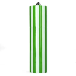 Addison Ross - Column Striped Peper & Zoutmolen Leaf & White 24 cm