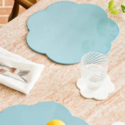 Addison Ross - Placemat set 4 stuks Eau De Nill 33x33 cm