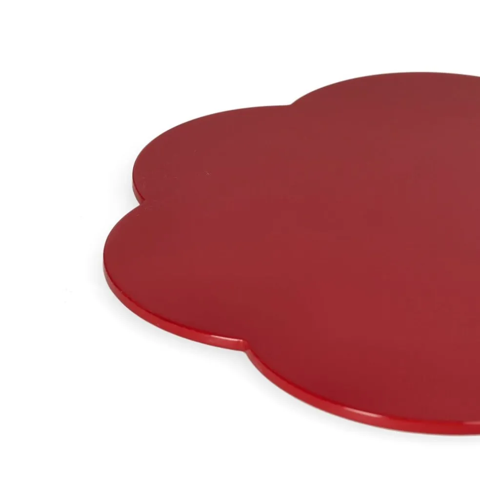 Addison Ross - Placemat set 4 stuks Burgundy 26x26cm