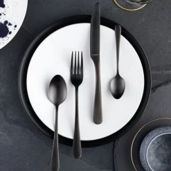Amefa - Austin 24-delige Bestekset 6 Personen - Mat Zwart