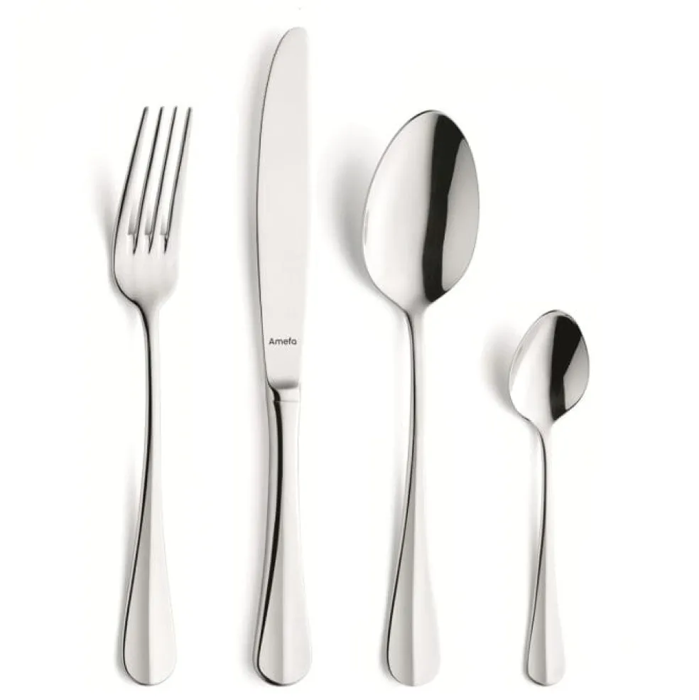 Amefa - Baguette 24-delige Bestekset 6 Personen - Zilver