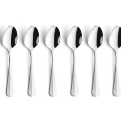 Amefa - Baguette 6 Koffielepels - Zilver