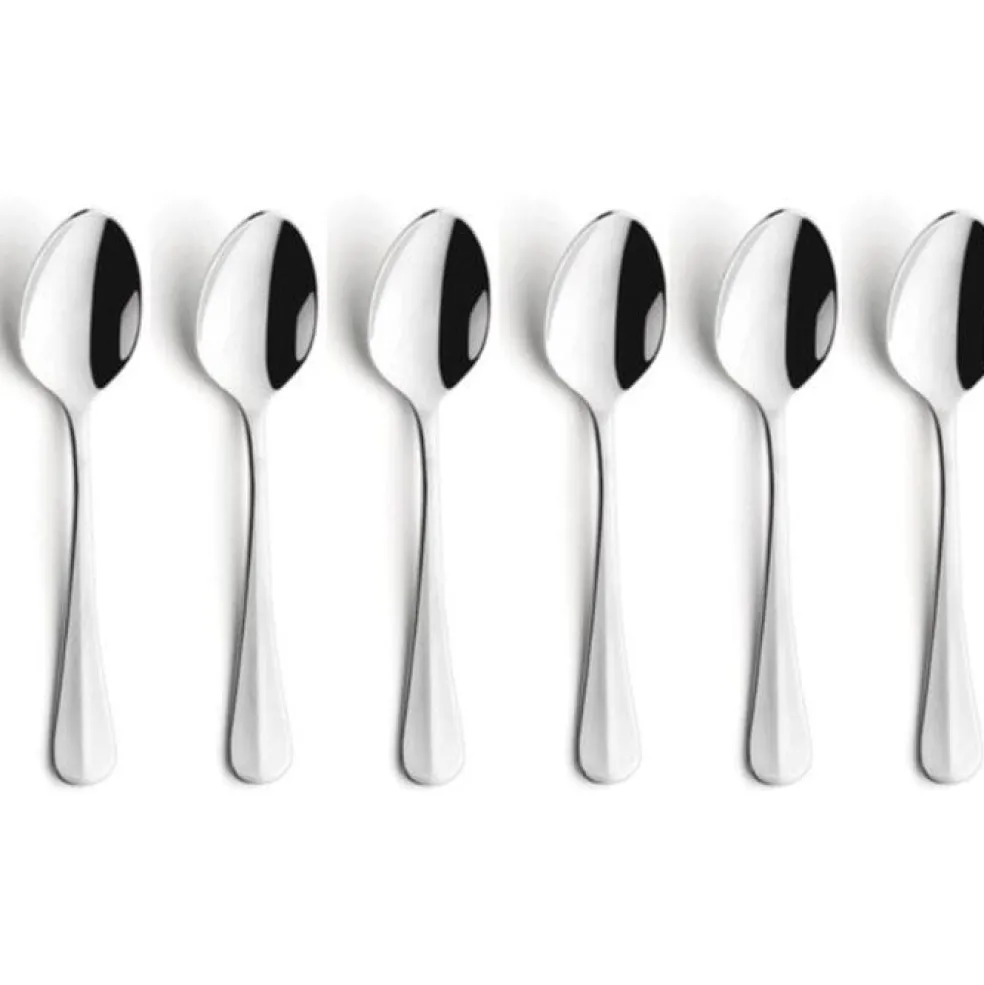 Amefa - Baguette 6 Koffielepels - Zilver