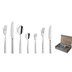 Amefa - Jewel 84-delige Bestekset 12 Personen Hoogglans - in luxe kist