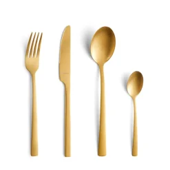 Amefa - Manille Stonewash 16-delige Bestekset - Goud