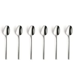 Amefa - Metropole 6 Theelepels - Zilver