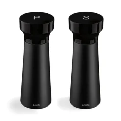 Amefa - Modern Peper- en Zoutmolenset 15 cm - Zwart