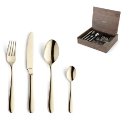 Amefa - Oxford 24-delige Bestekset 6 Personen Hoogglans - Champagne