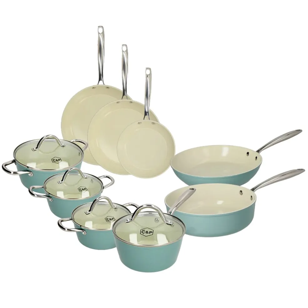 Cook & Pan - Go Blue Pannenset 9-delig