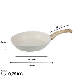 Cook & Pan - Go Ivory Koekenpan 28 cm