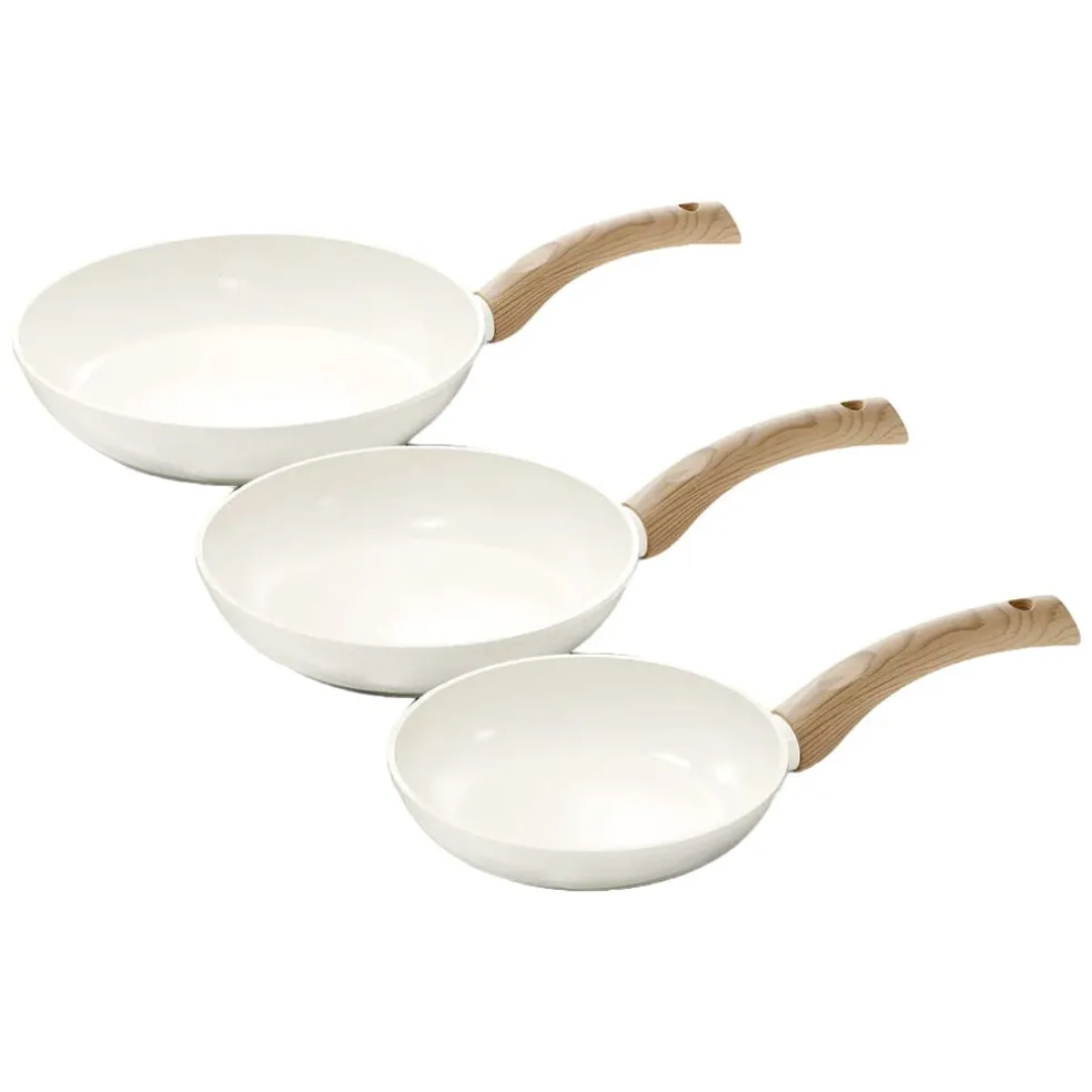 Cook & Pan - Go Ivory Koekenpannenset 3-delig