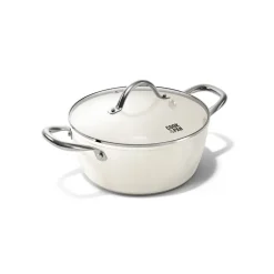 Cook & Pan - Go Ivory Kookpan 20 cm met glazen deksel