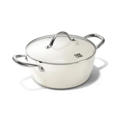 Cook & Pan - Go Ivory Kookpan 22 cm met glazen deksel