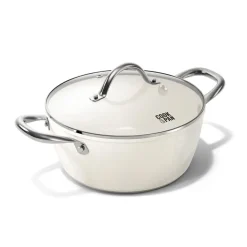 Cook & Pan - Go Ivory Kookpan 24 cm met glazen deksel