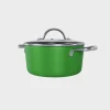 Cook & Pan - Honey Go Green Kookpot 22 cm met glazen deksel
