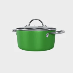 Cook & Pan - Honey Go Green Kookpot 22 cm met glazen deksel