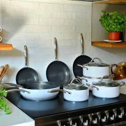 Cook & Pan - Honey Go Ivory Pannenset 7-delig