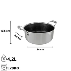 Cook & Pan - Honey Kookpan 24 cm