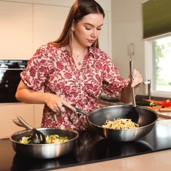 Cook & Pan - Honey RVS Pannenset 9-delig