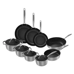 Cook & Pan - Honey RVS Pannenset 9-delig
