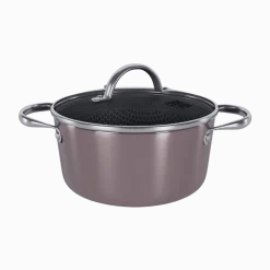 Cook & Pan - Honey Taupe of Mind Kookpot 20 cm met glazen deksel