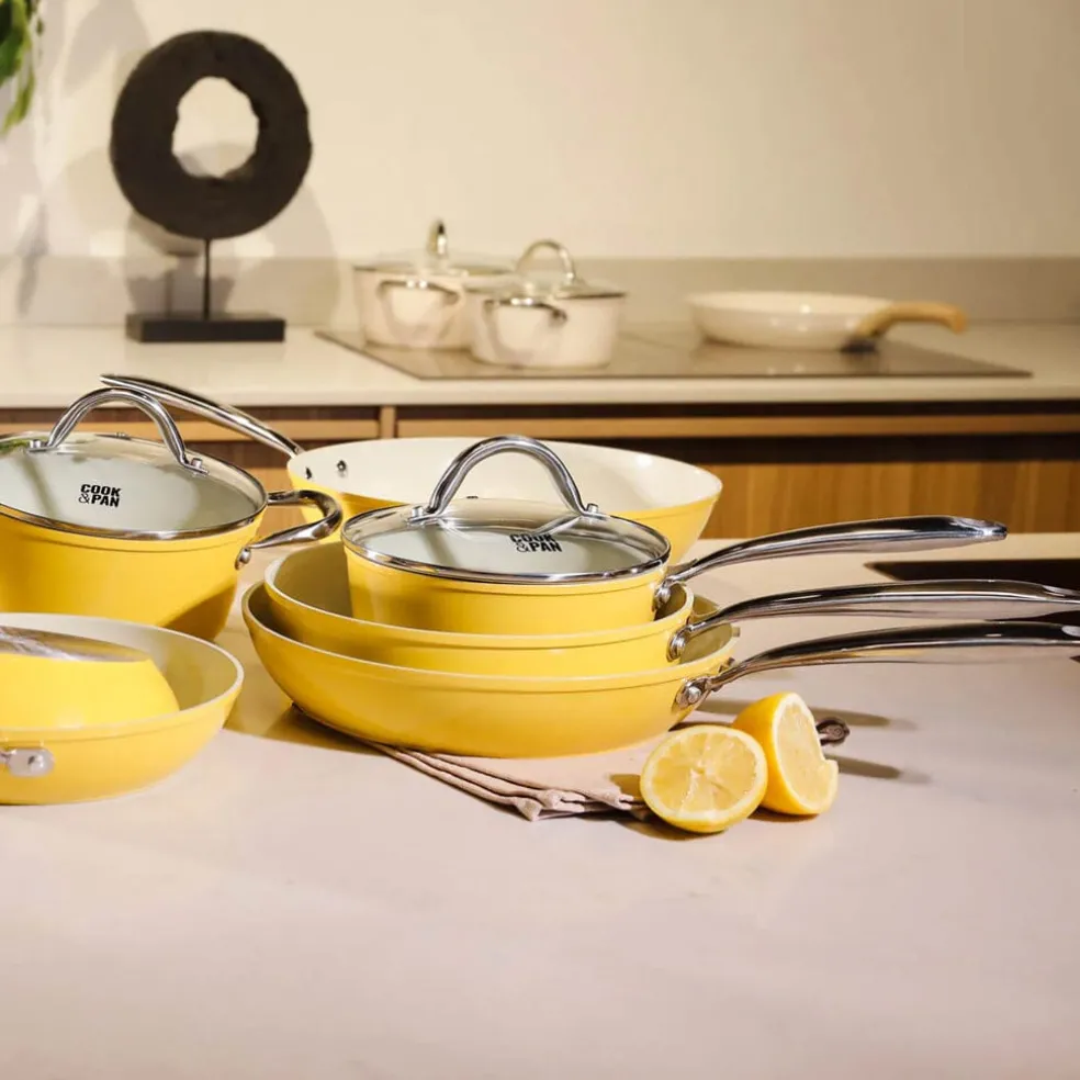 Cook & Pan - Sunny Side Pannenset 9-delig