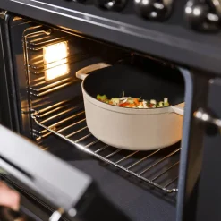 Cook & Pan - Taupe of Mind Gietijzeren Braadpan 28 cm - 6.5 liter