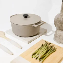Cook & Pan - Taupe of Mind Gietijzeren Braadpan 28 cm - 6.5 liter