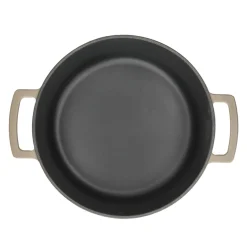 Cook & Pan - Taupe of Mind Gietijzeren Braadpan 28 cm - 6.5 liter