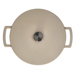 Cook & Pan - Taupe of Mind Gietijzeren Braadpan 28 cm - 6.5 liter