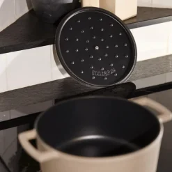 Cook & Pan - Taupe of Mind Gietijzeren Braadpan 28 cm - 6.5 liter