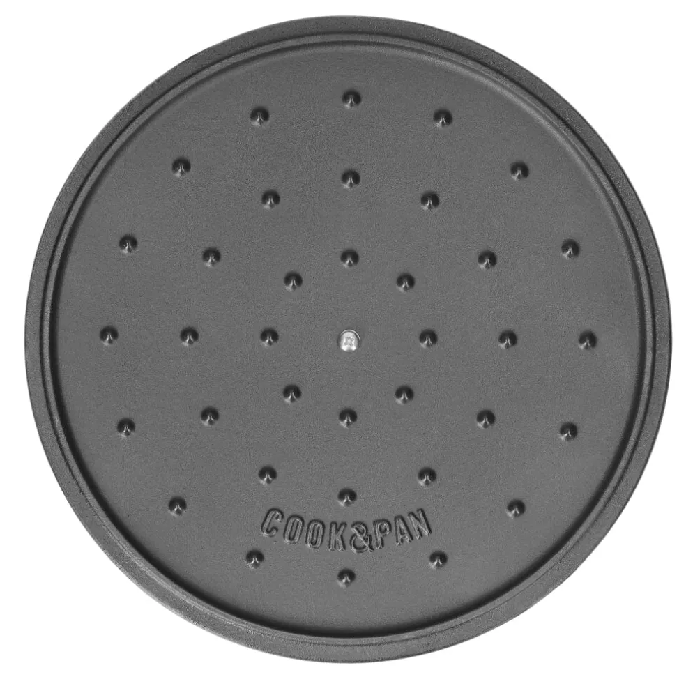 Cook & Pan - Taupe of Mind Gietijzeren Braadpan 28 cm - 6.5 liter