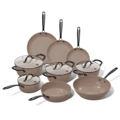 Cook & Pan - Taupe of Mind Pannenset 9-delig