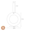 DeBuyer - Hapjespan Mineral B 28cm