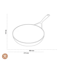 Demeyere - Alu Pro 5 Ceraforce Koekenpan 26 cm