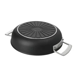 Demeyere - Alu Pro 5 Ceraforce Lage kookpan met deksel 24 cm