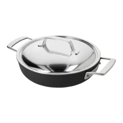 Demeyere - Alu Pro 5 Ceraforce Lage kookpan met deksel 24 cm
