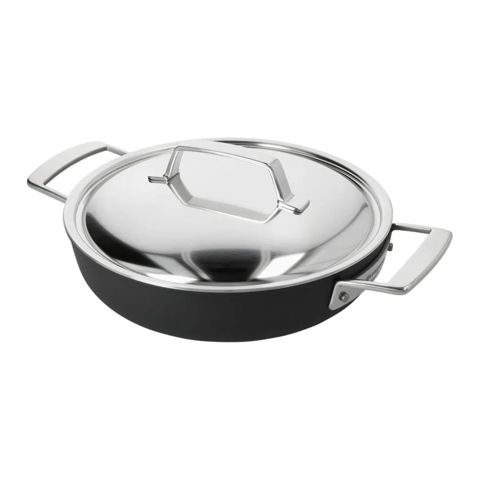 Demeyere - Alu Pro 5 Ceraforce Lage kookpan met deksel 24 cm