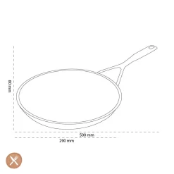 Demeyere - Alu Pro 5 Ceraforce Pannenkoekenpan 28 cm