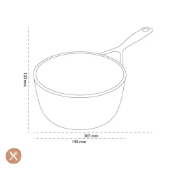 Demeyere - Alu Pro 5 Ceraforce Steelpan zonder deksel 18 cm