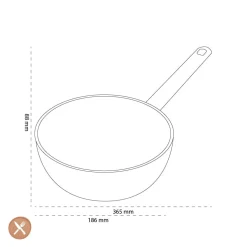 Demeyere - Apollo 7 Conische sauteuse 18 cm