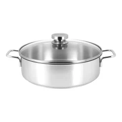 Demeyere - Apollo 7 Lage kookpan 28 cm met glasdeksel