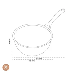 Demeyere - Atlantis 7 Conische sauteuse 18 cm