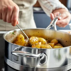 Demeyere - Atlantis 7 Lage sauteuse met deksel 28 cm