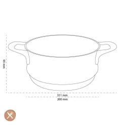 Demeyere - Atlantis 7 Stoominzet 20 cm