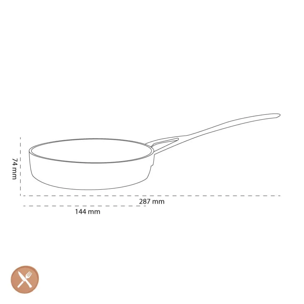Demeyere - Mini 3 Koekenpan 14 cm