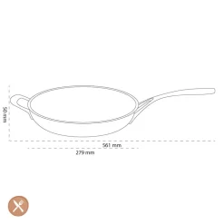 Demeyere - Proline 7 Koekenpan 28 cm