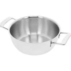 Demeyere - Silver 7 Conische sudderpan 28 cm met deksel
