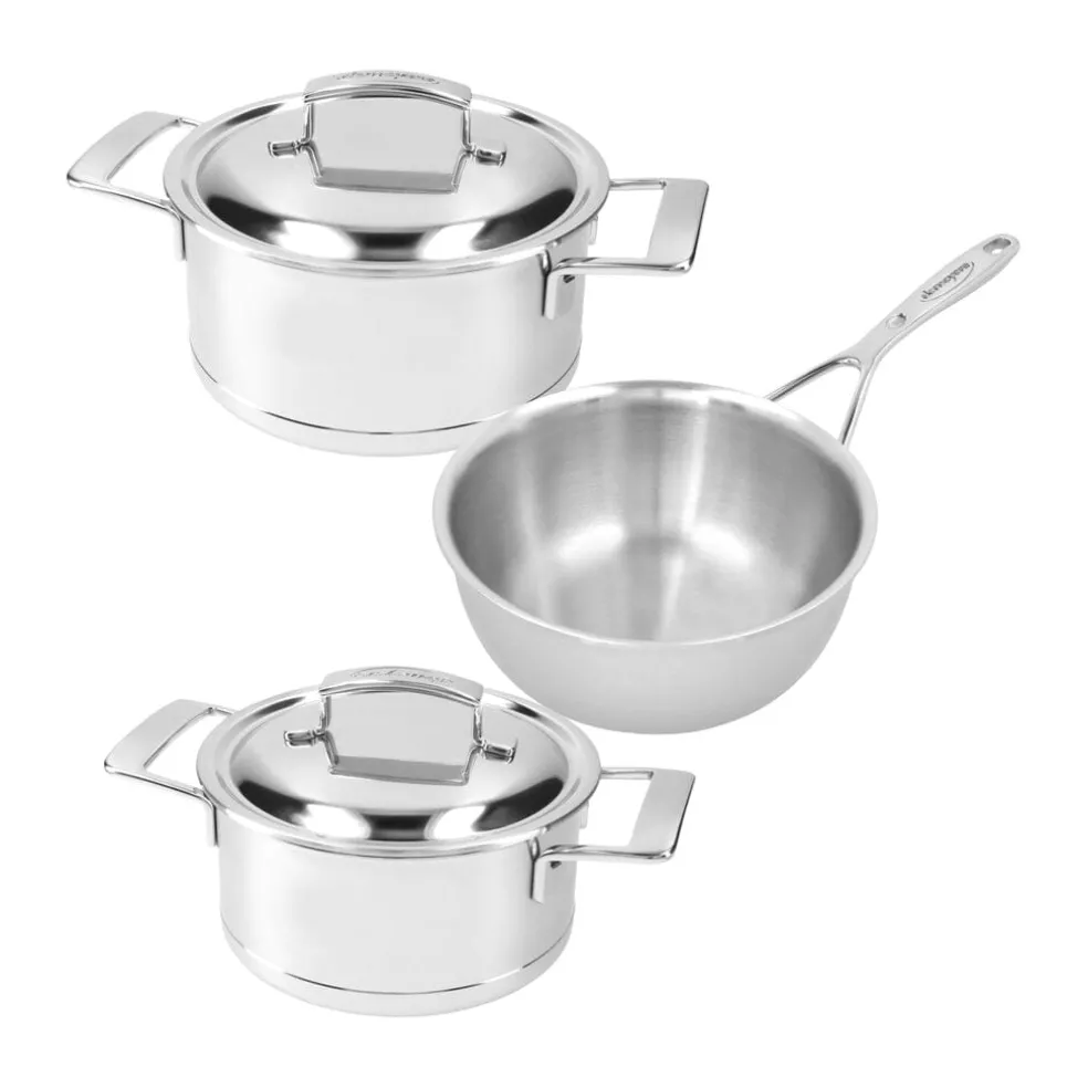 Demeyere - Silver 7 Pannenset 3-delig