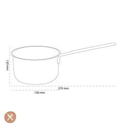 Demeyere - Specialties 3 Sauspannetje 12 cm